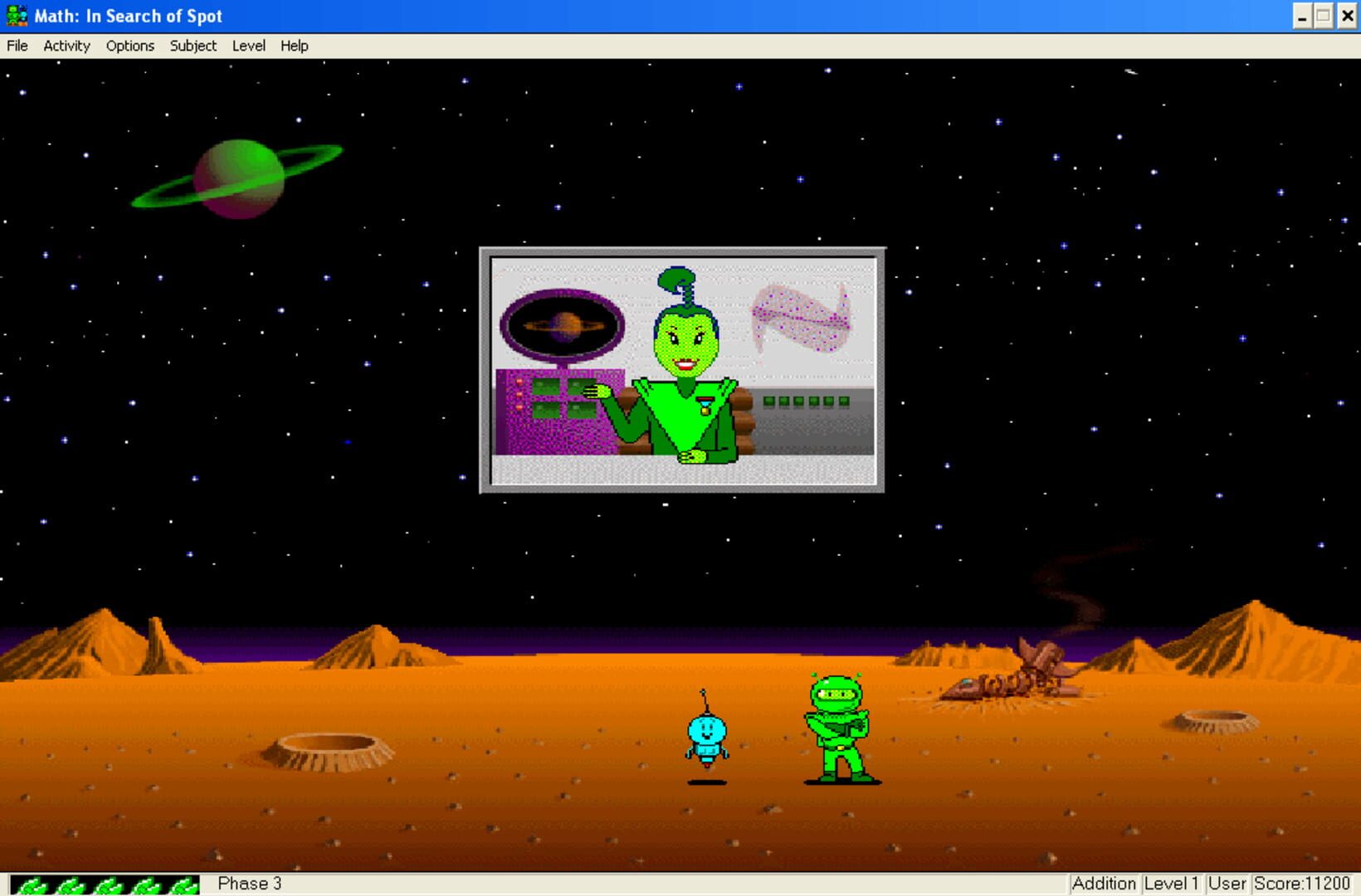 Math Blaster: Episode One - In Search of Spot screenshot 2