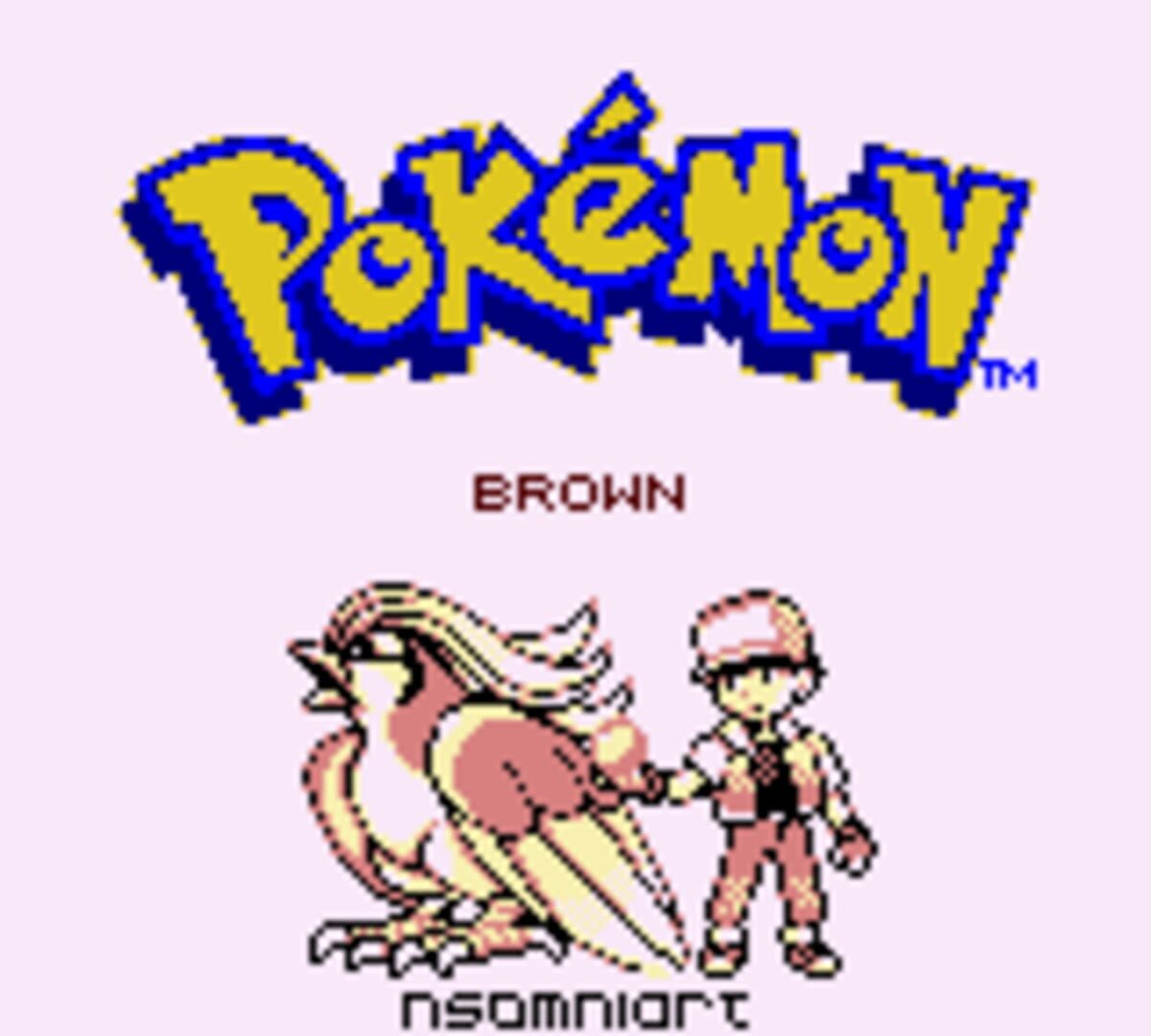 Pokémon Brown screenshot 1