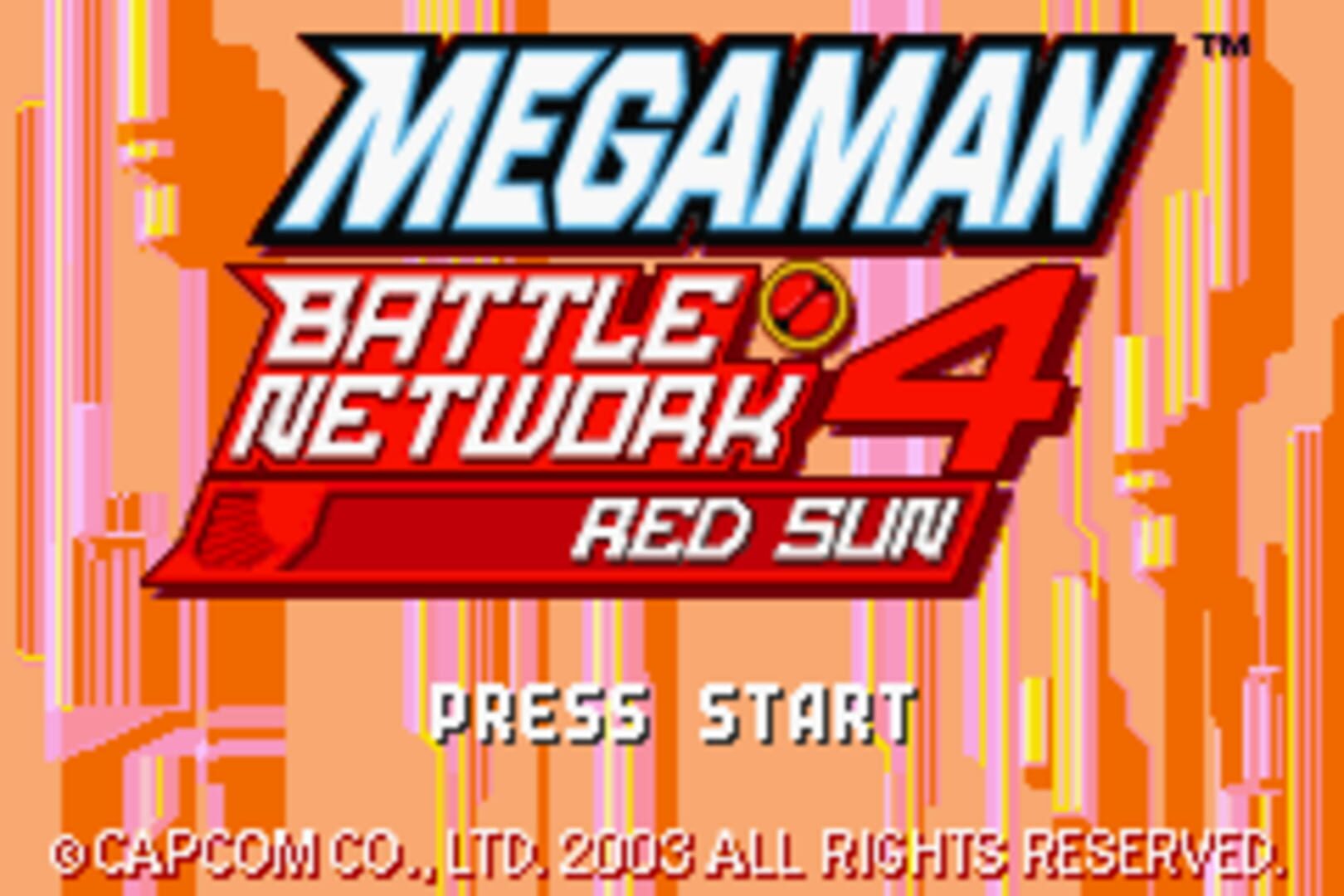 Mega Man Battle Network 4: Red Sun screenshot 1