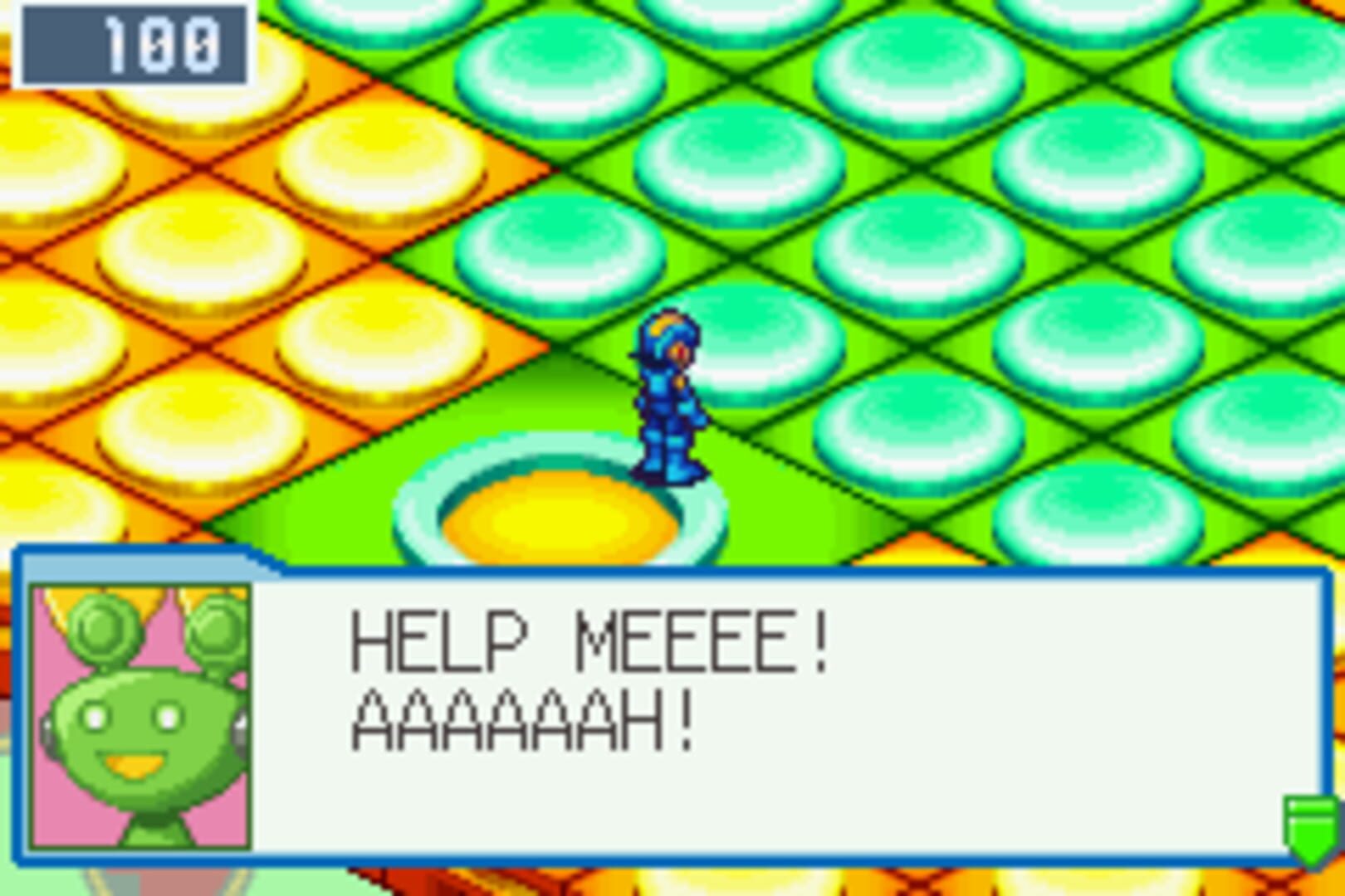 Mega Man Battle Network 4: Red Sun screenshot 2