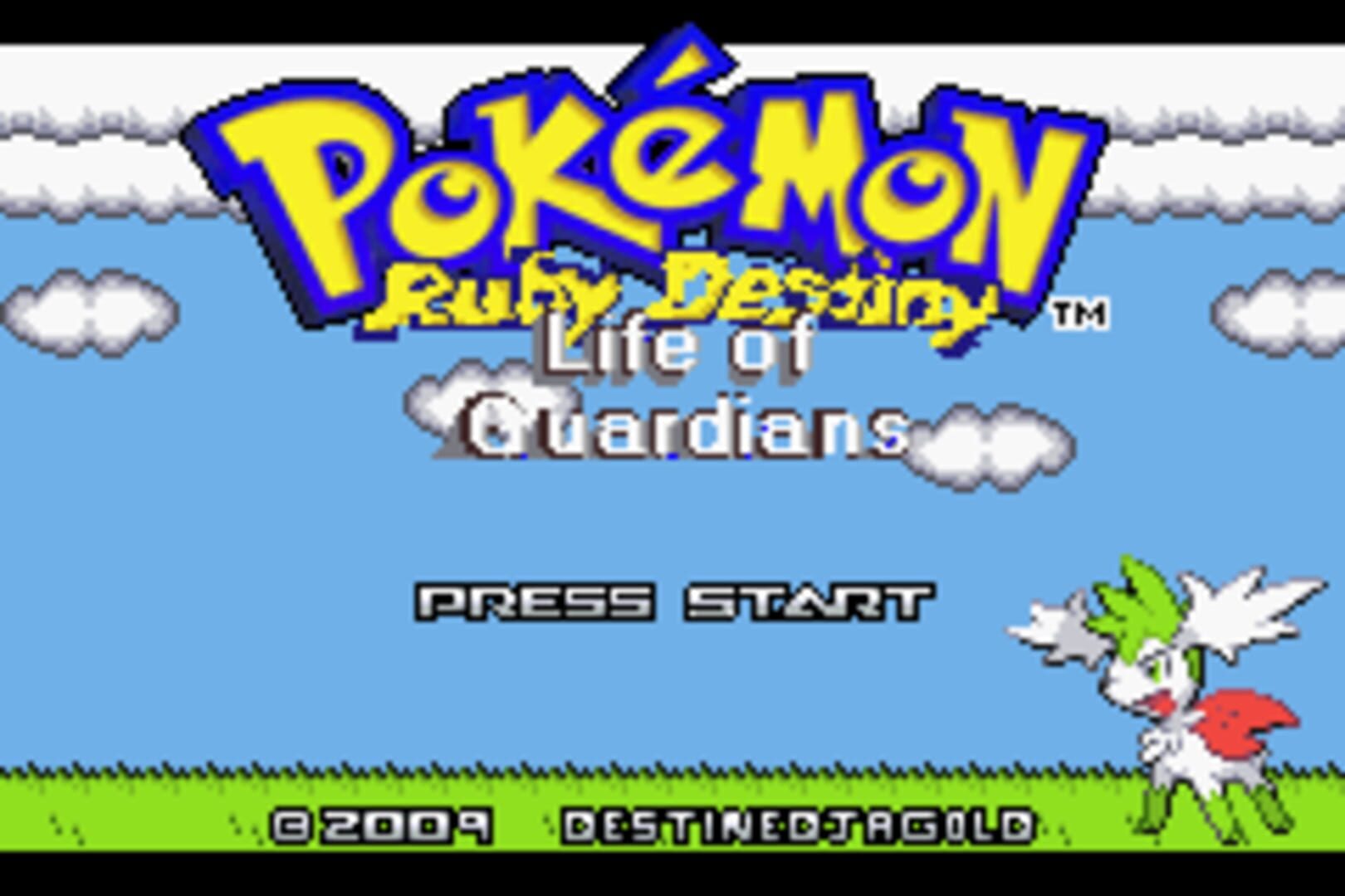 Pokémon Ruby Destiny: Life of Guardians screenshot 1