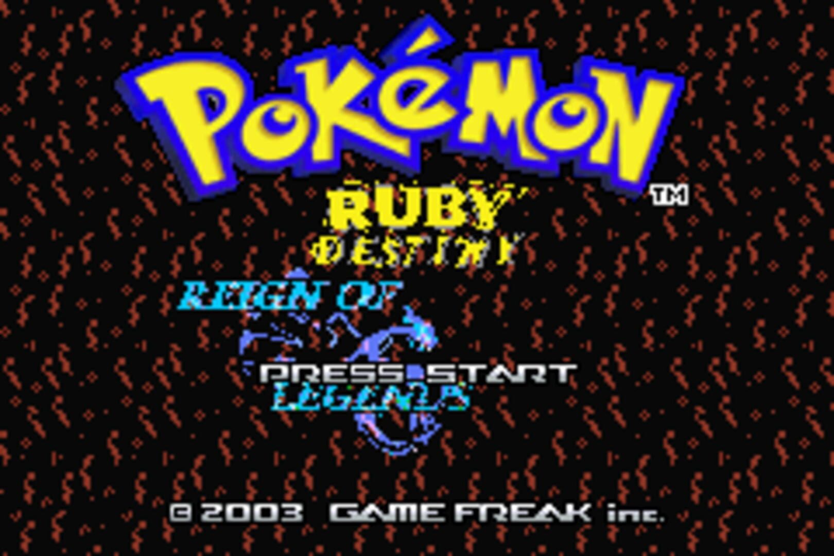 Pokémon Ruby Destiny: Reign of Legends screenshot 1
