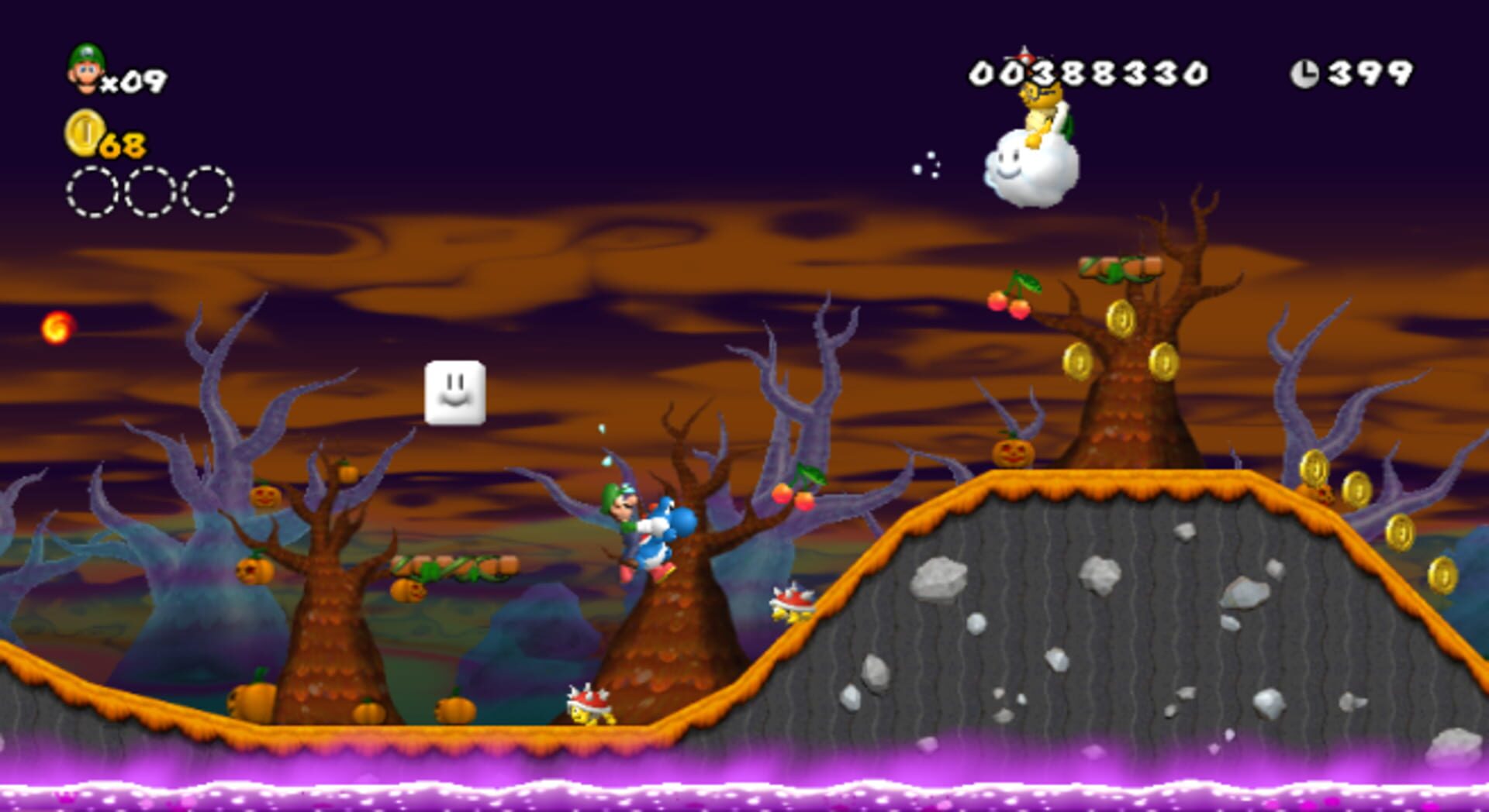 Newer Super Luigi Wii Dark Moon screenshot 1