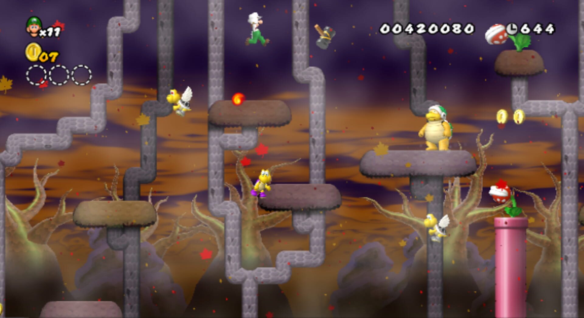 Newer Super Luigi Wii Dark Moon screenshot 2