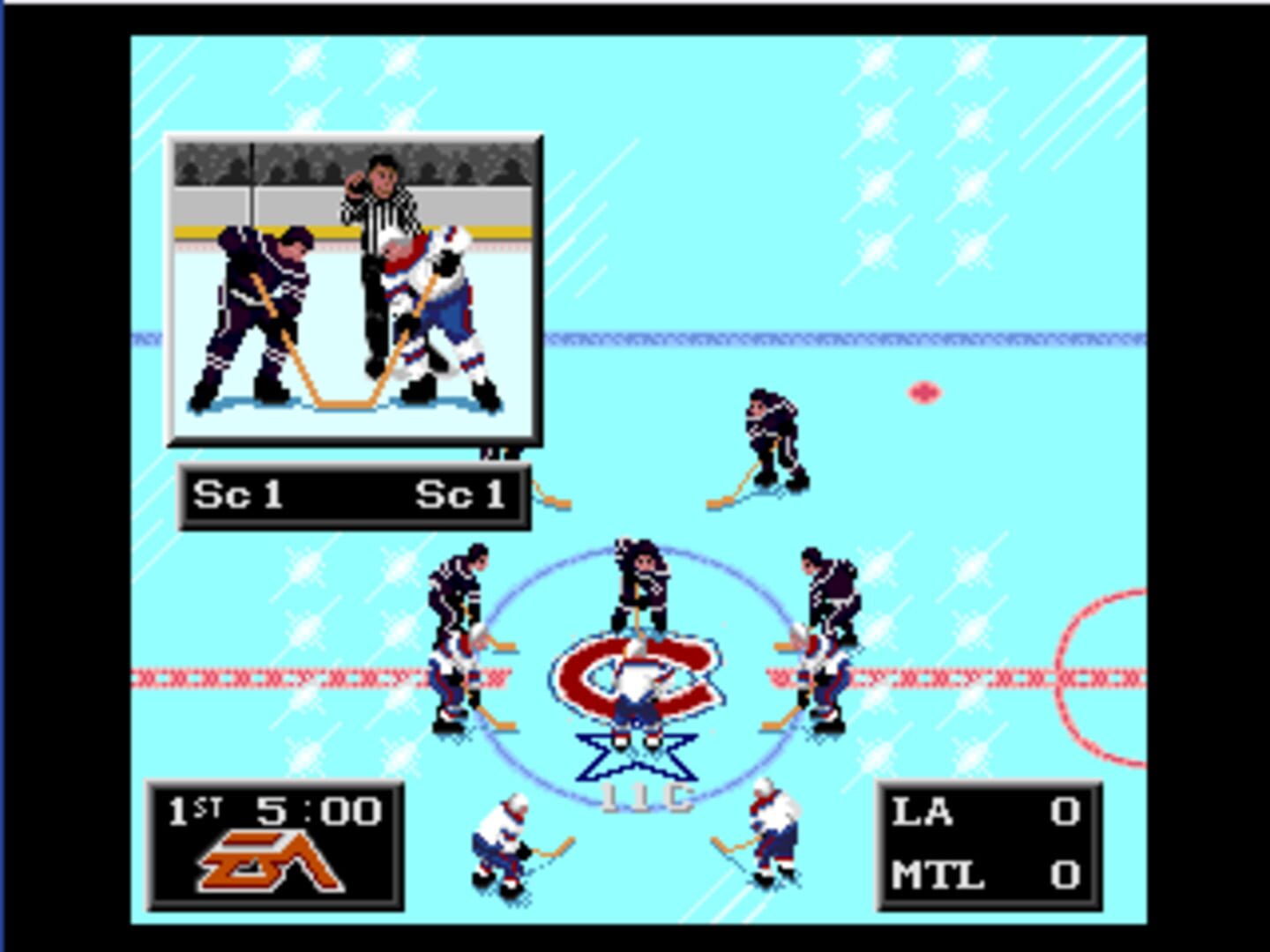 NHL '94 screenshot 1
