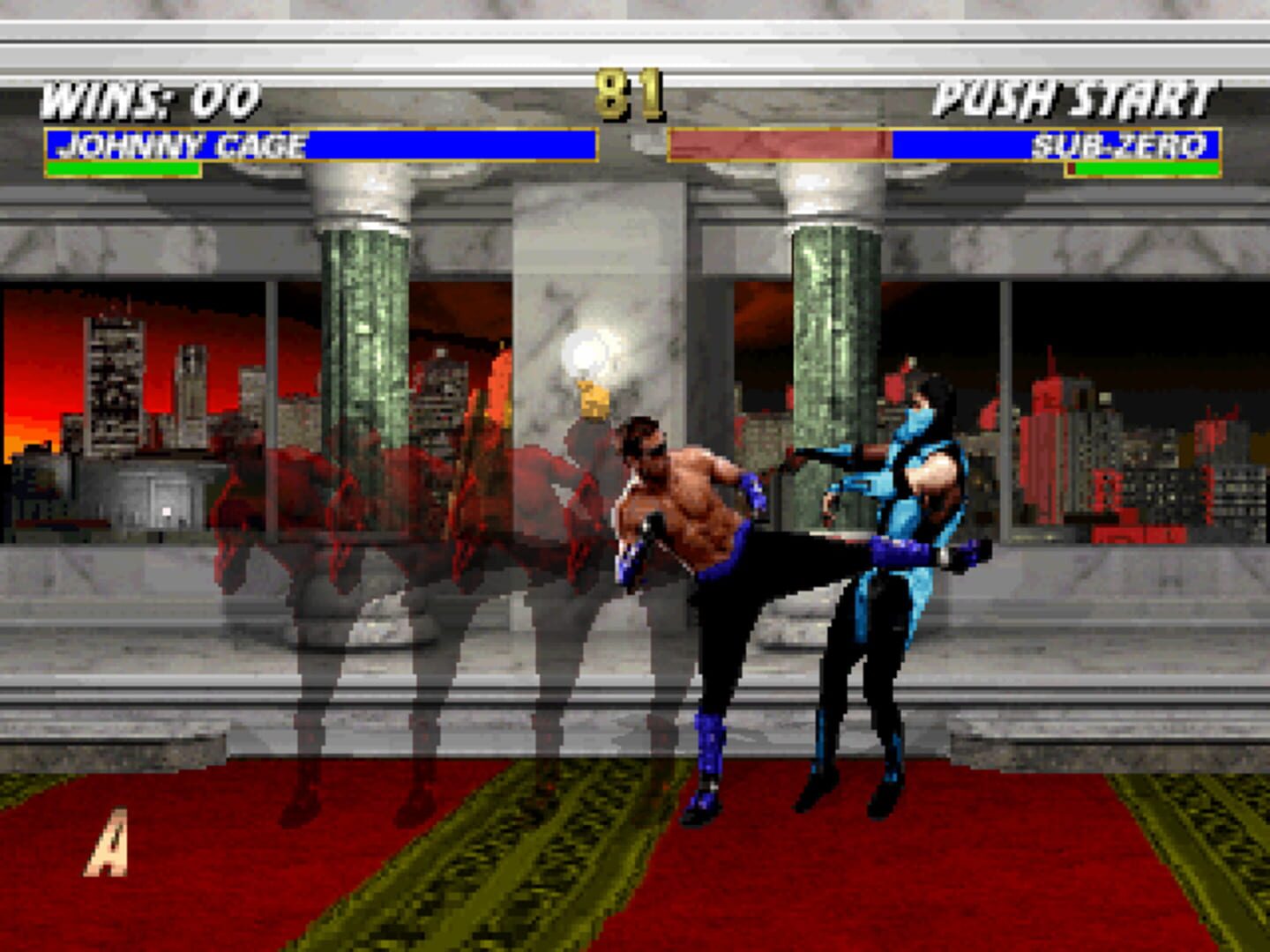 Mortal Kombat Trilogy screenshot 2