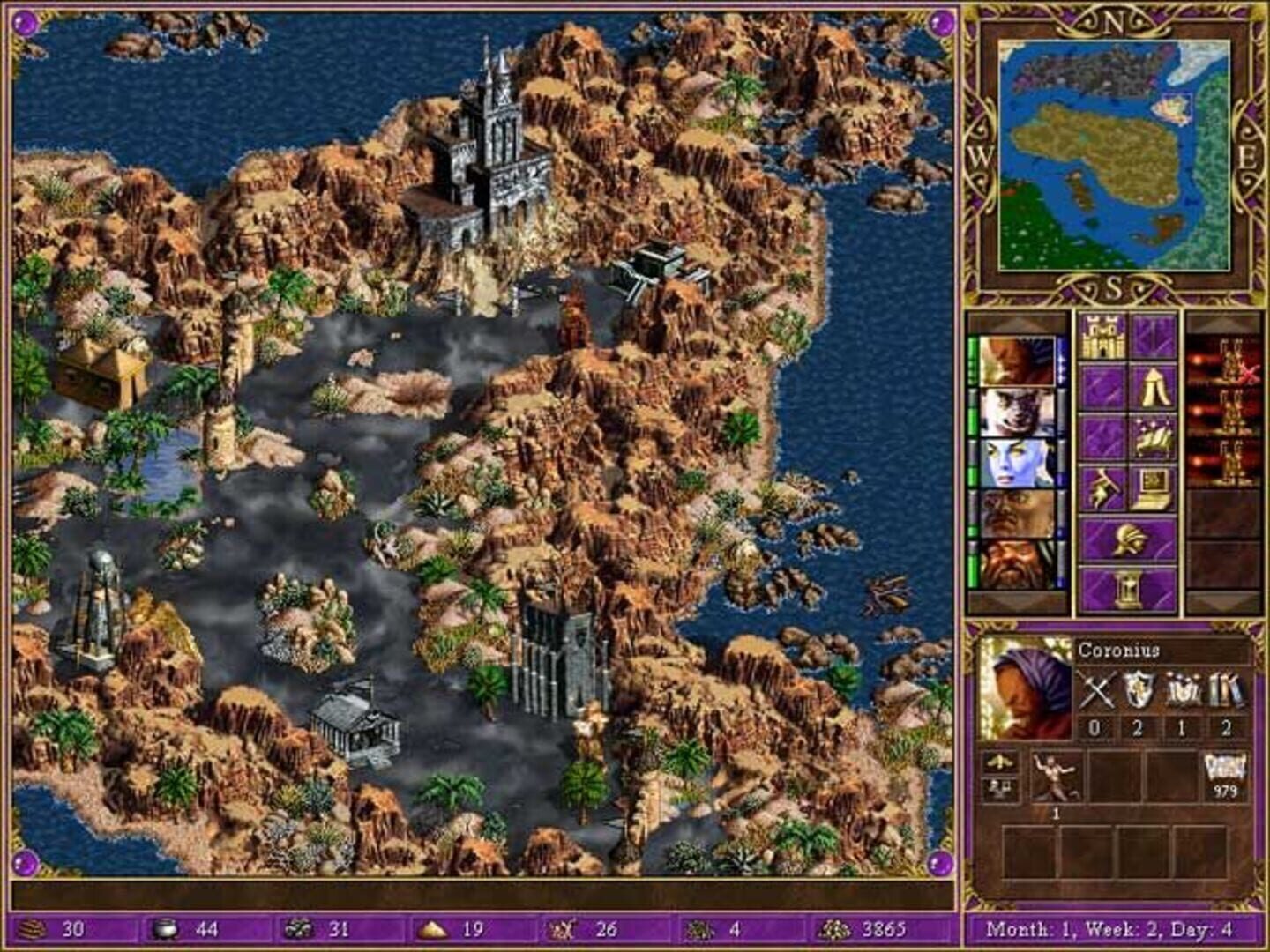 Heroes of Might and Magic III: The Shadow of Death screenshot 1