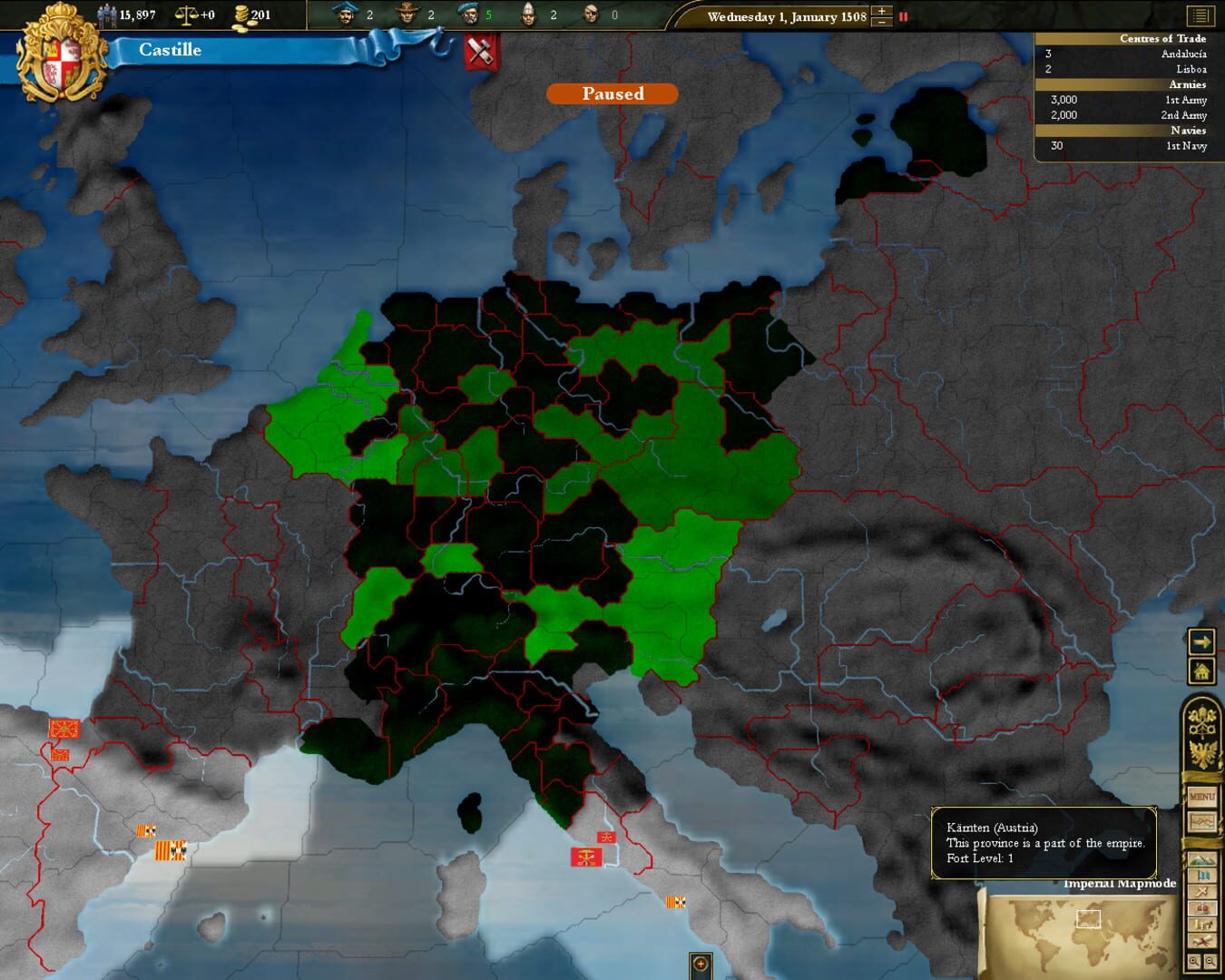 Europa Universalis III: Collector's Edition screenshot 3