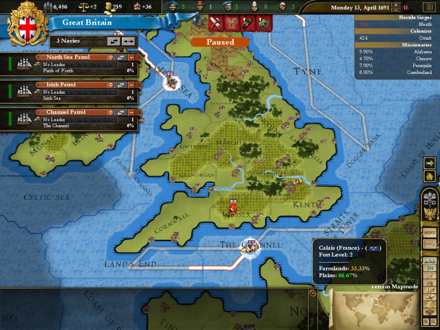 Europa Universalis III: In Nomine screenshot 5