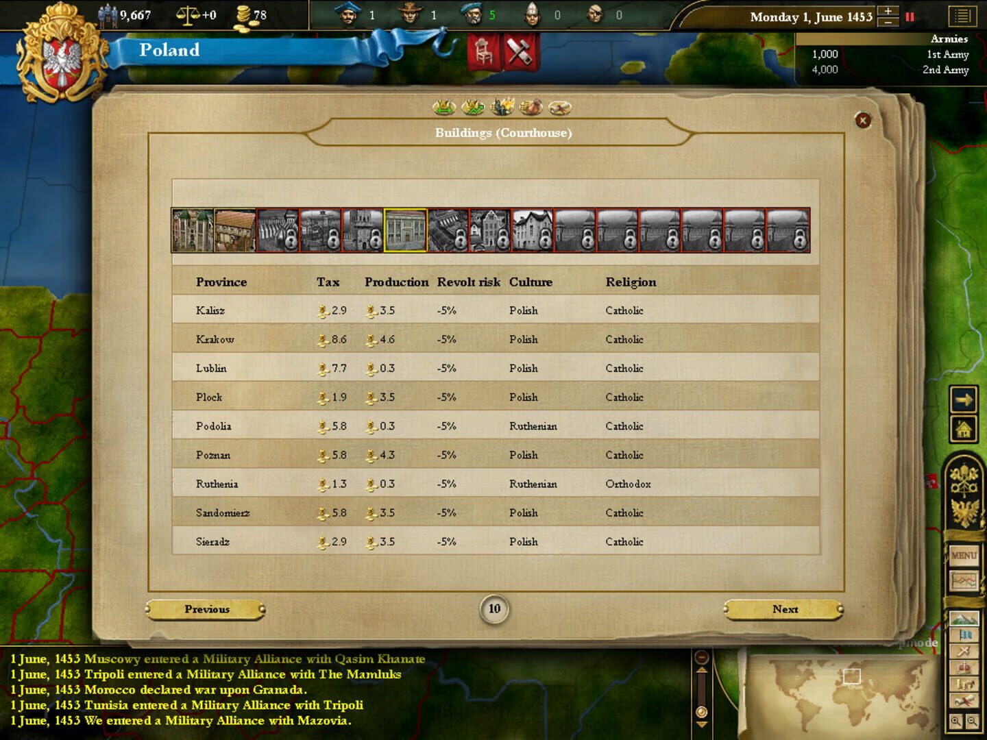 Europa Universalis III: Napoleon's Ambition screenshot 6