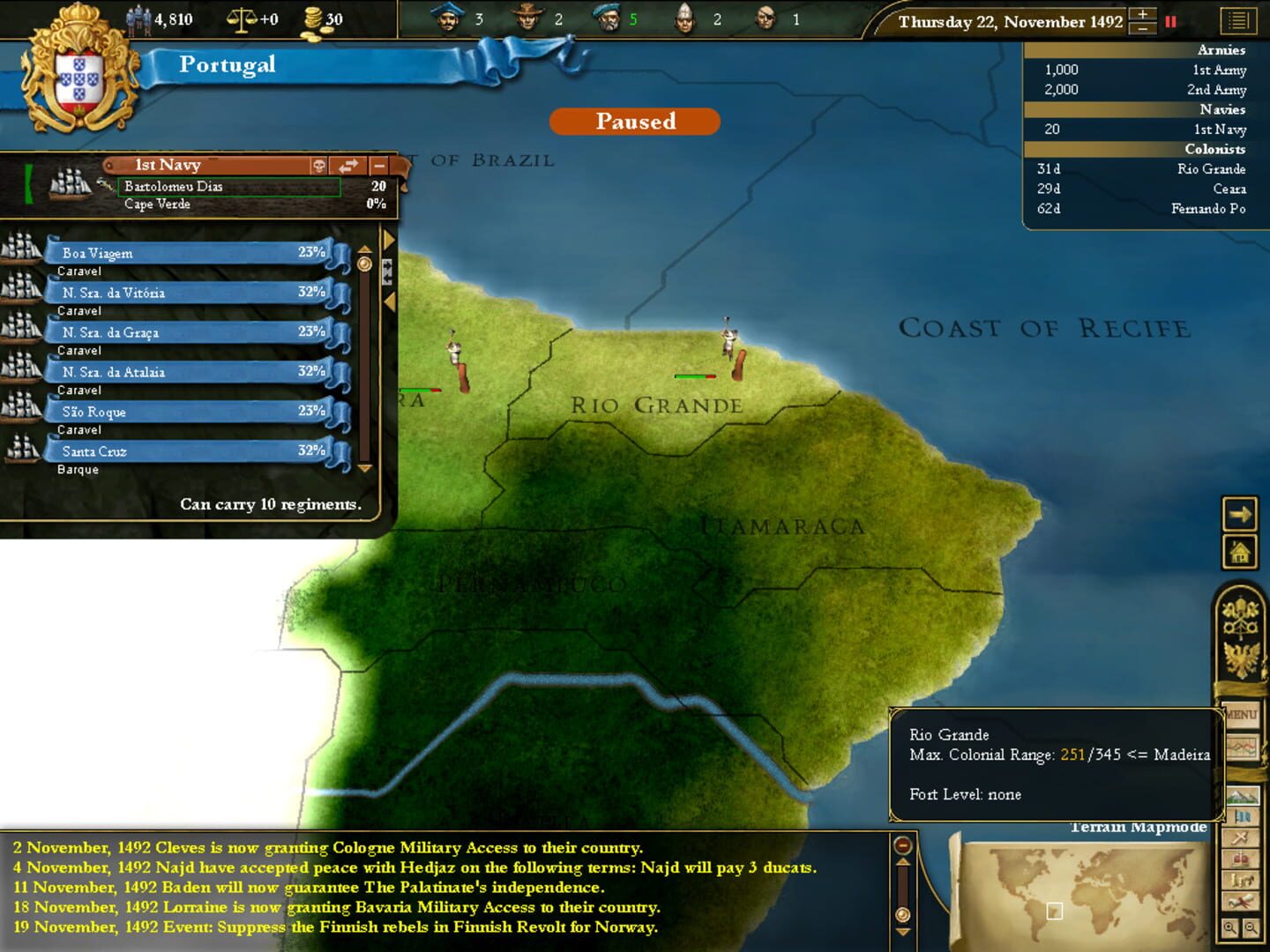 Europa Universalis III: Napoleon's Ambition screenshot 7