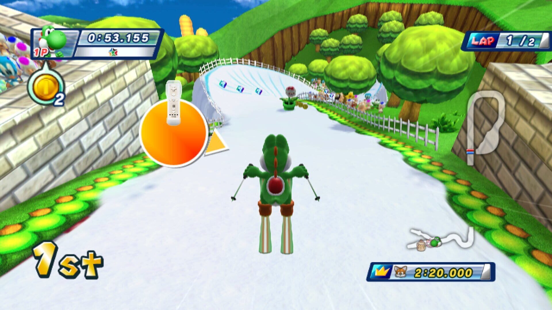 Mario & Sonic at the Olympic Winter Games screenshot 1