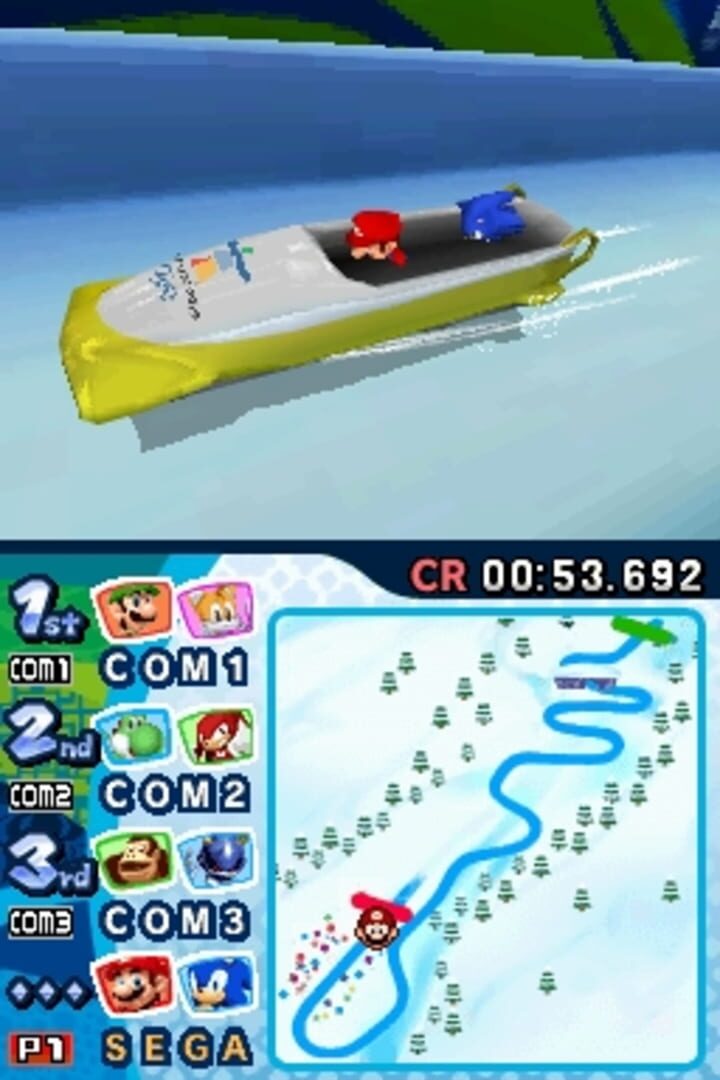 Mario & Sonic at the Olympic Winter Games screenshot 2