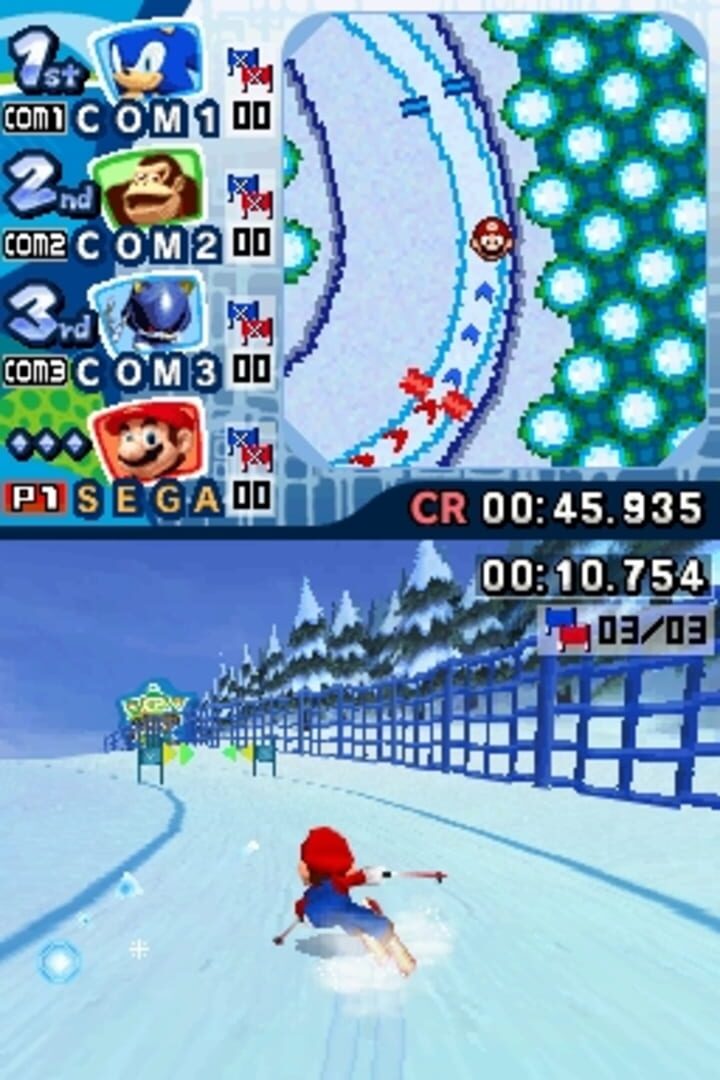 Mario & Sonic at the Olympic Winter Games screenshot 4