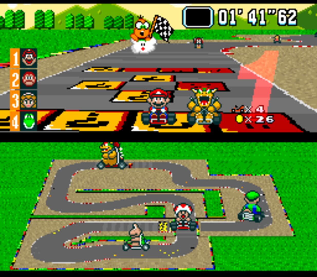 Super Mario Kart screenshot 1