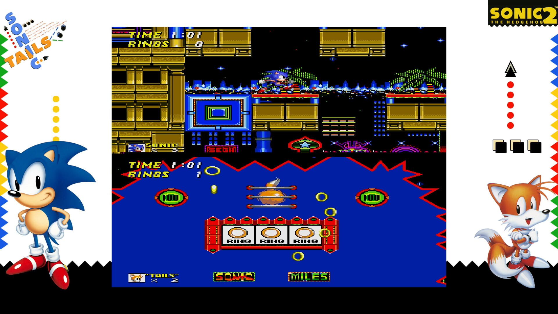 Sega Ages: Sonic the Hedgehog 2 screenshot 2