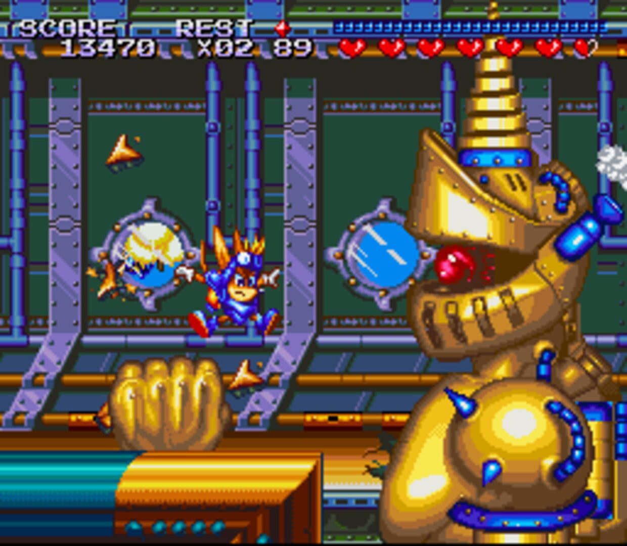Sparkster screenshot 3