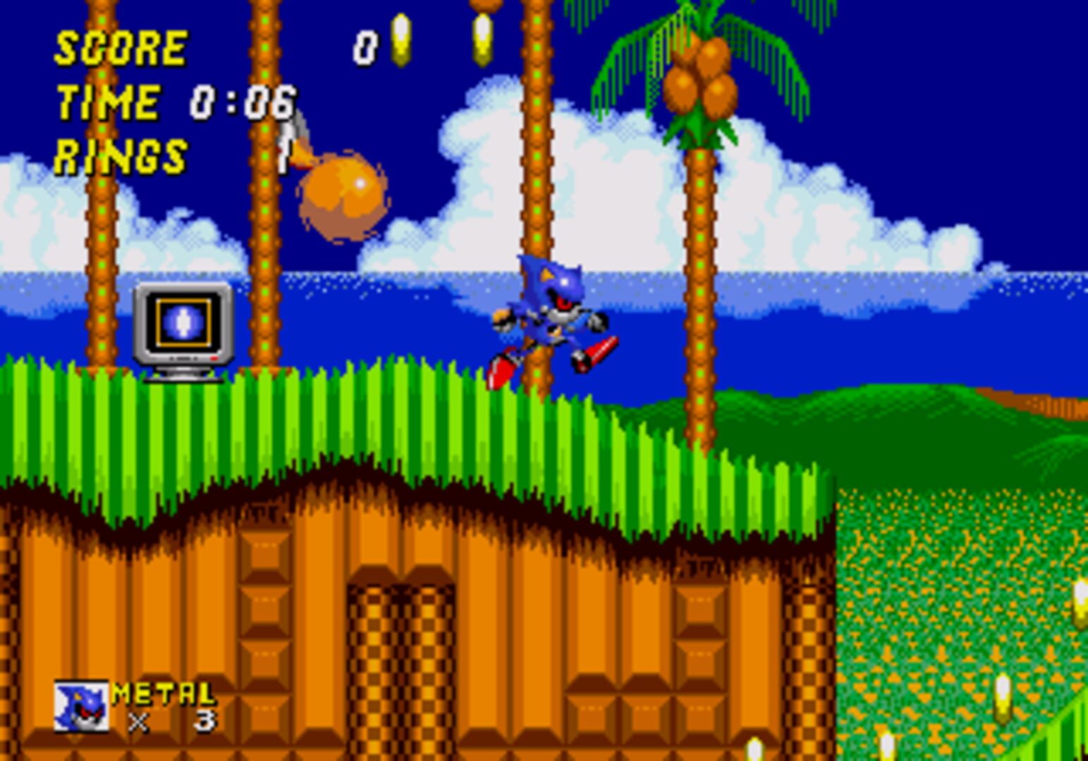 Metal Sonic in Sonic the Hedgehog 2 screenshot 2