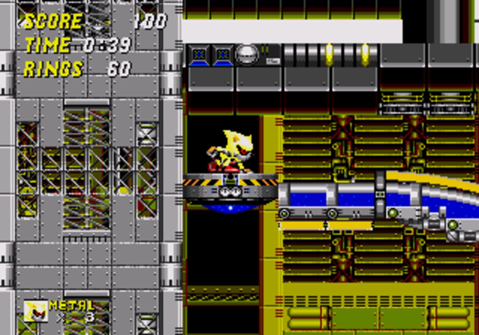 Metal Sonic in Sonic the Hedgehog 2 screenshot 3