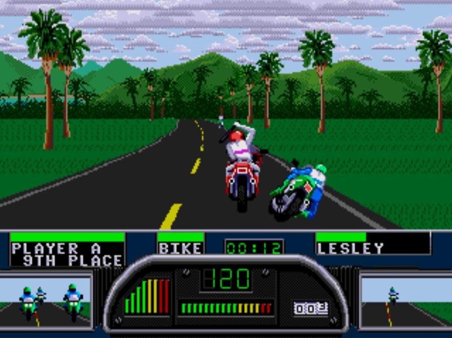 Road Rash II screenshot 1
