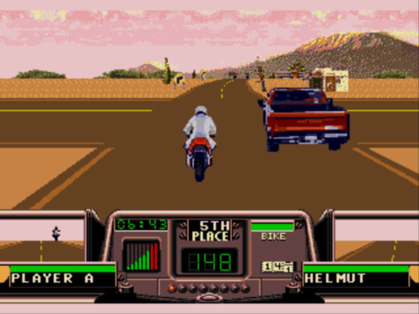 Road Rash II screenshot 2