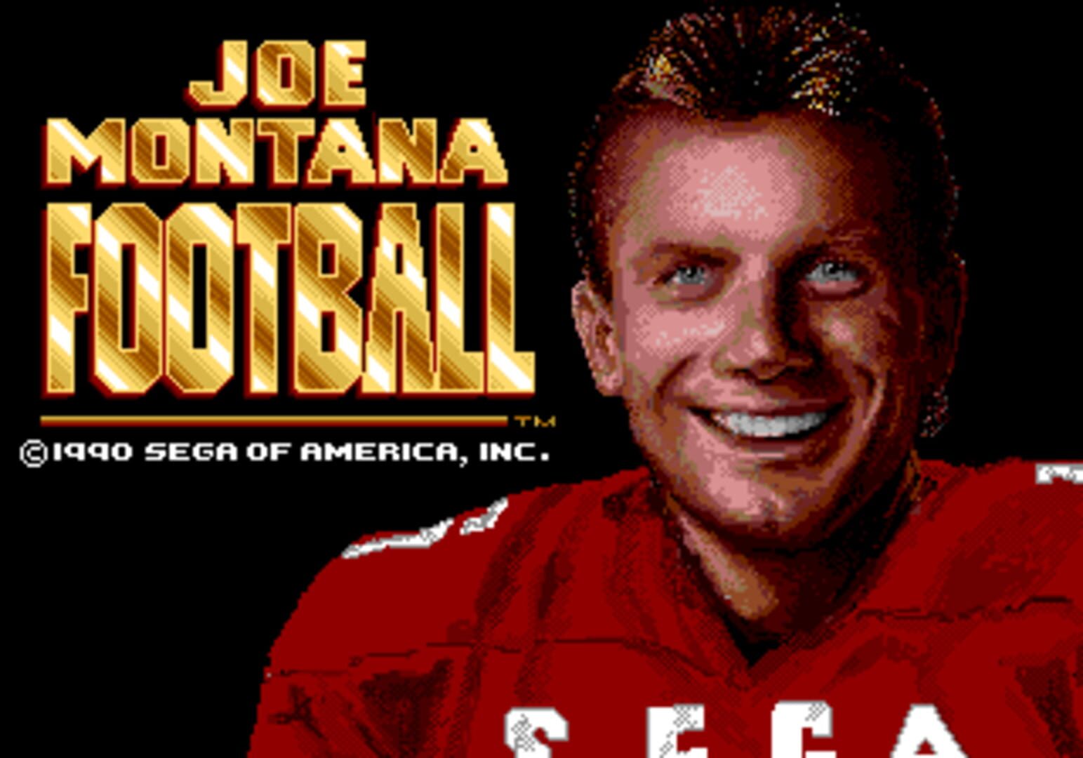 Joe Montana Football screenshot 1