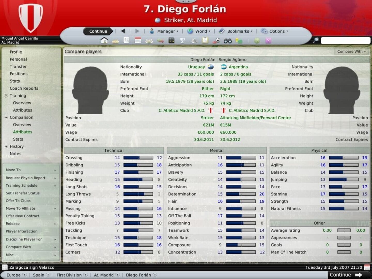 Football Manager 2008 screenshot 3