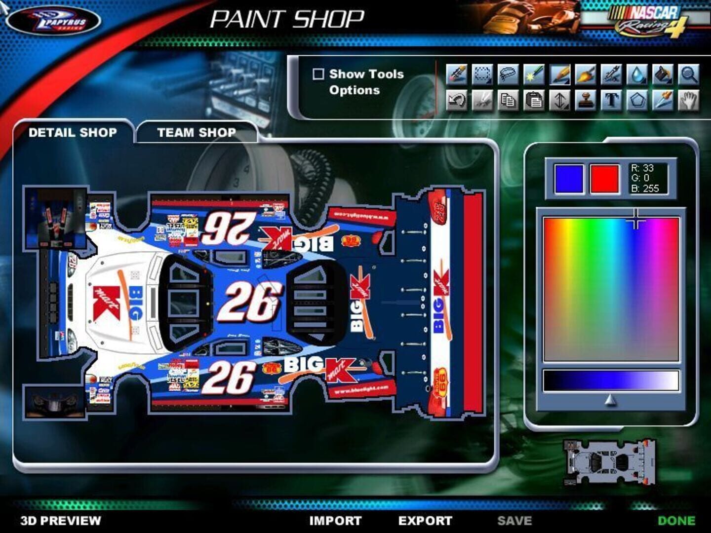 NASCAR Racing 4 screenshot 4