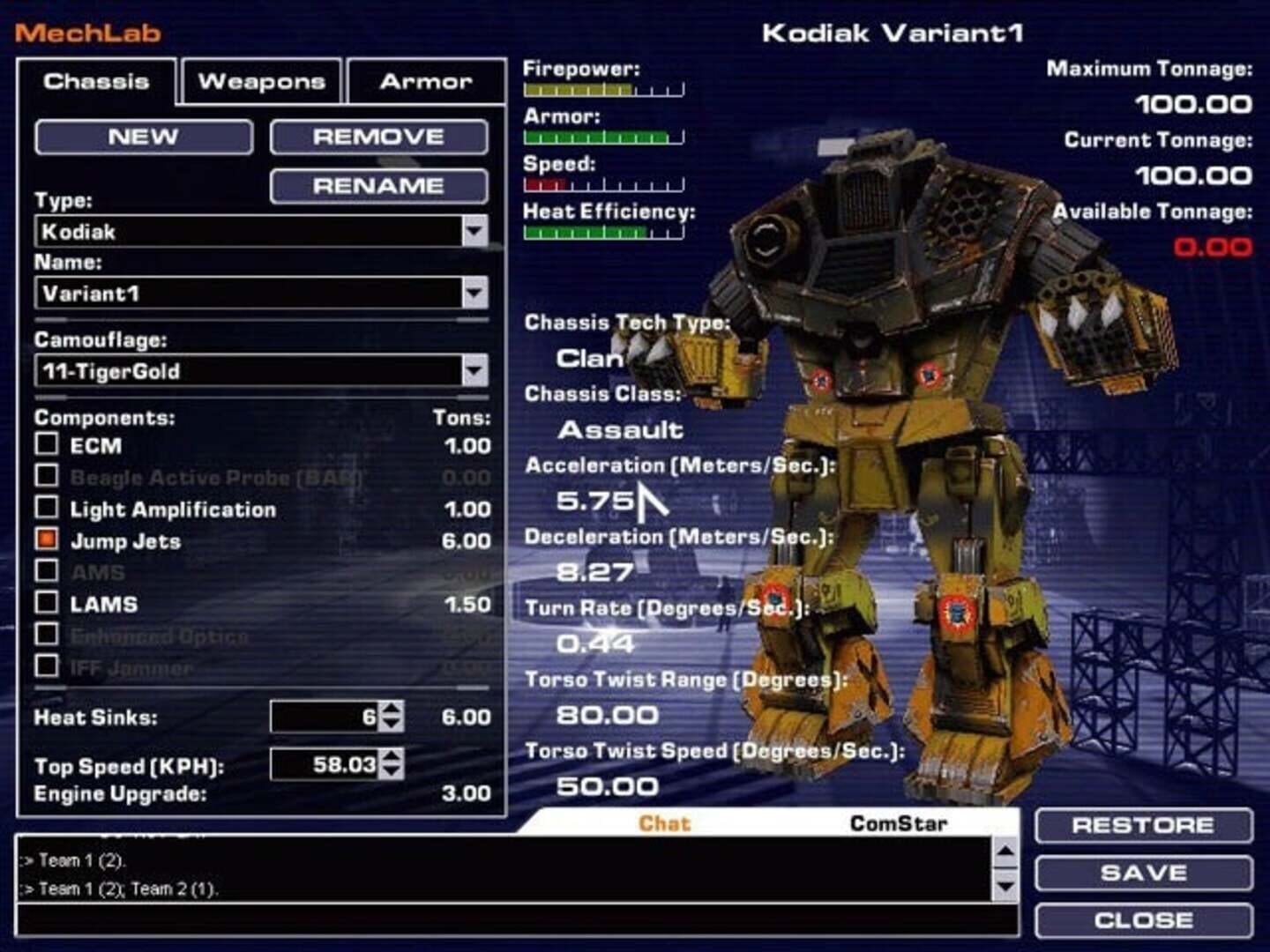 MechWarrior 4: Clan 'Mech Pak screenshot 1