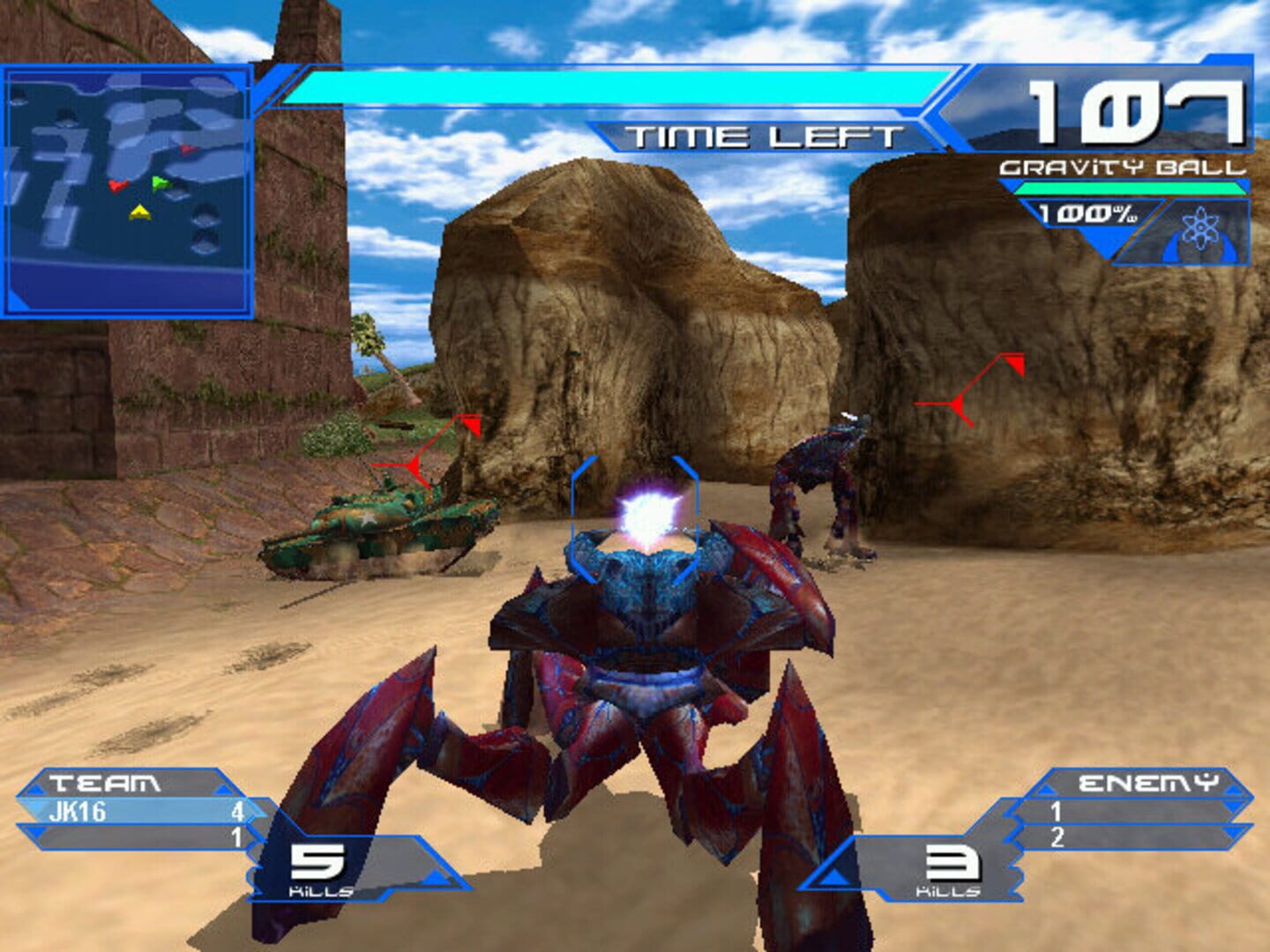 Alien Front Online screenshot 1