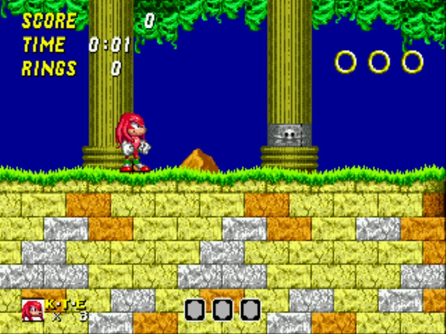 Knuckles' Emerald Hunt screenshot 3