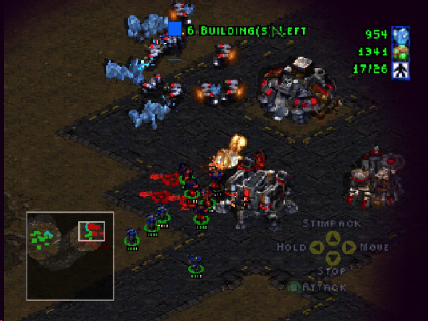 StarCraft 64 screenshot 1