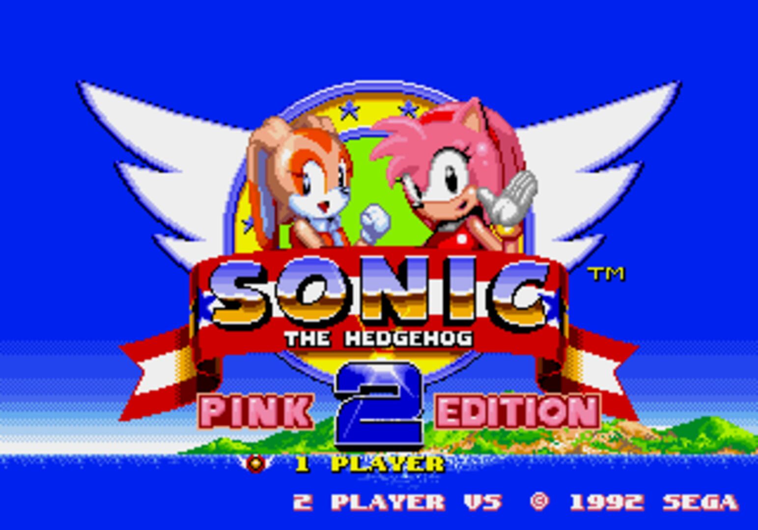 Sonic the Hedgehog 2: Pink Edition screenshot 1
