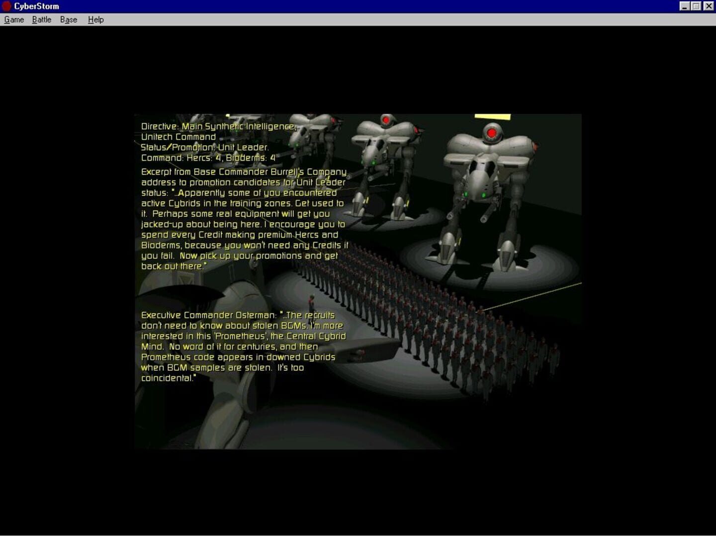 MissionForce: CyberStorm screenshot 1