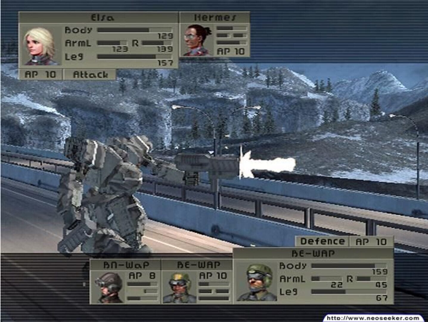 Front Mission 4 screenshot 5