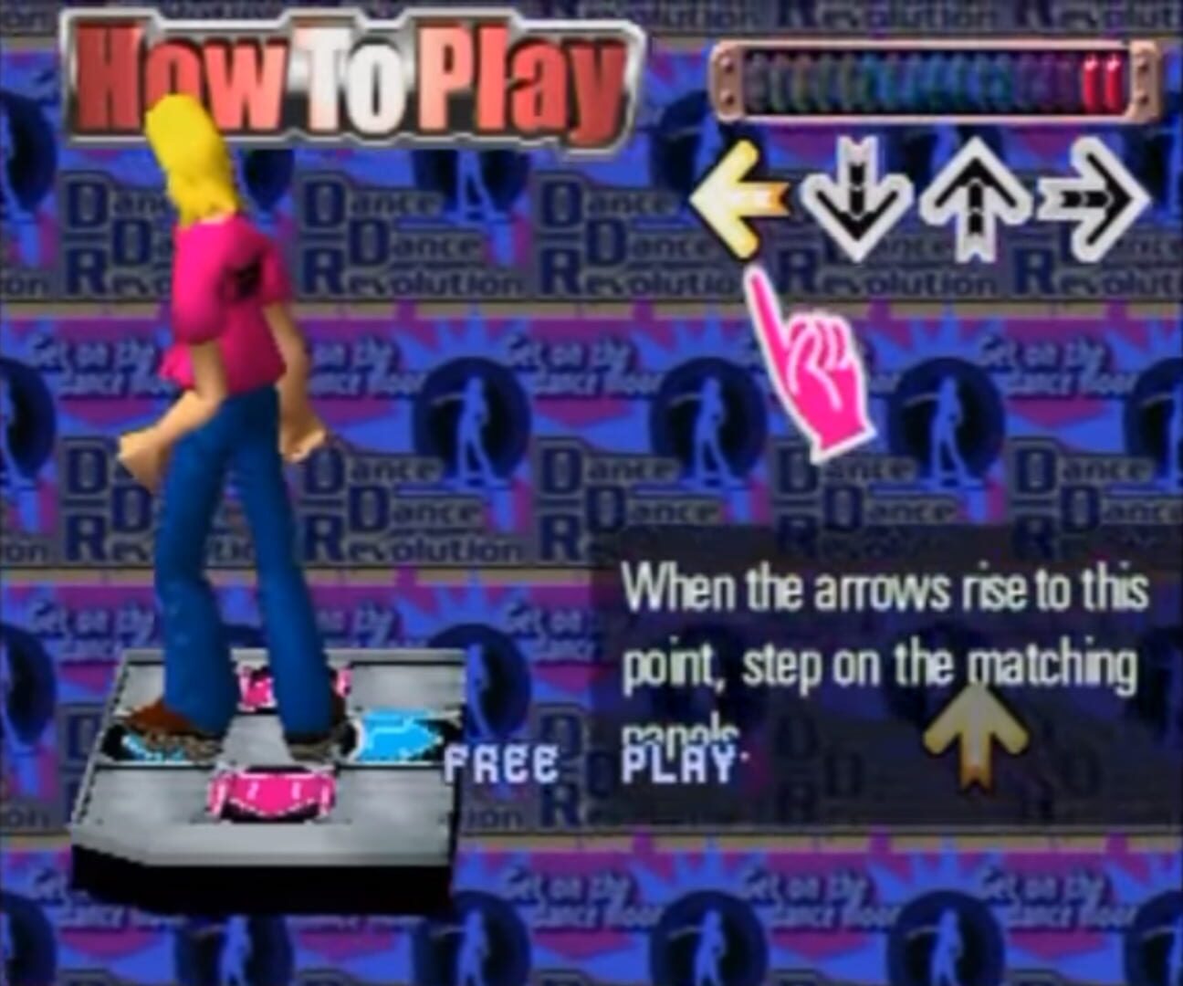 Dance Dance Revolution screenshot 2