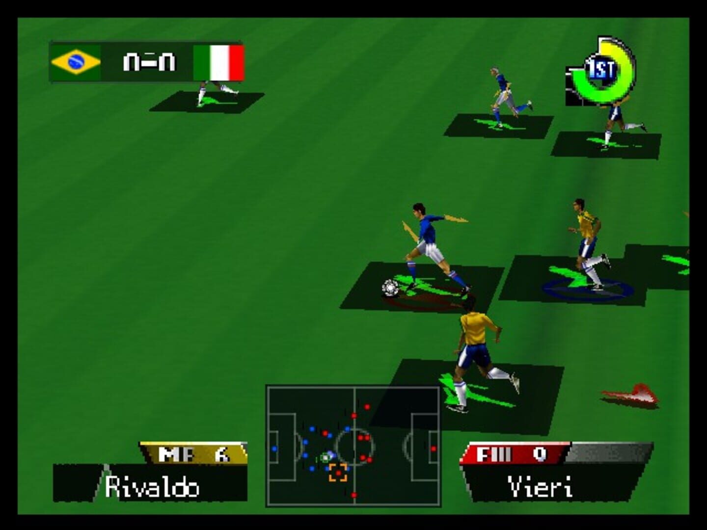 Mundial Ronaldinho Soccer 64 screenshot 2
