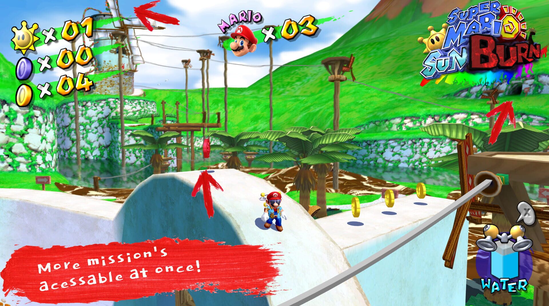 Super Mario Sunburn screenshot 3