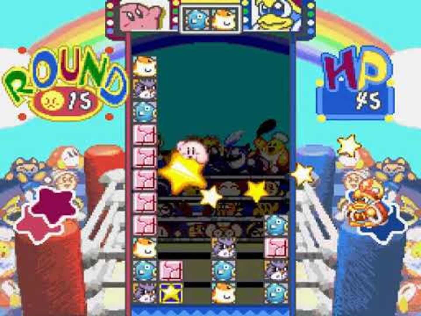 Kirby's Star Stacker screenshot 2