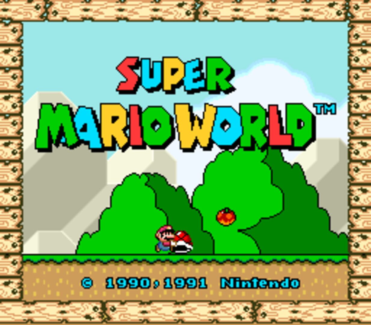 Super Mario World screenshot 1