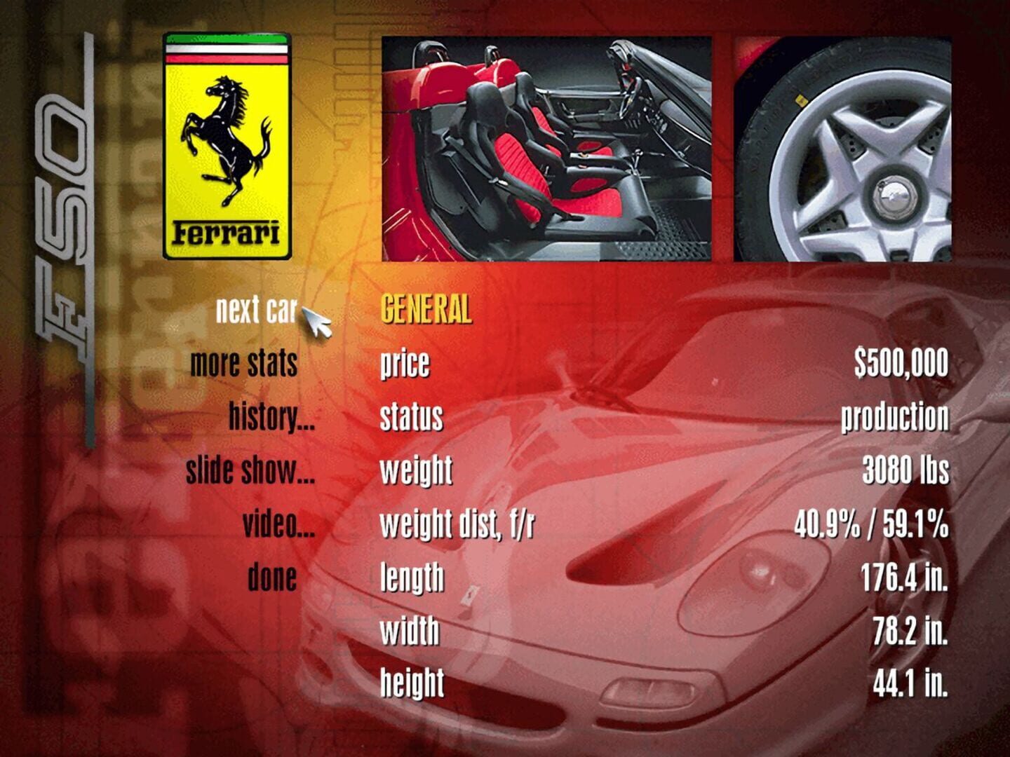 Need for Speed II screenshot 1