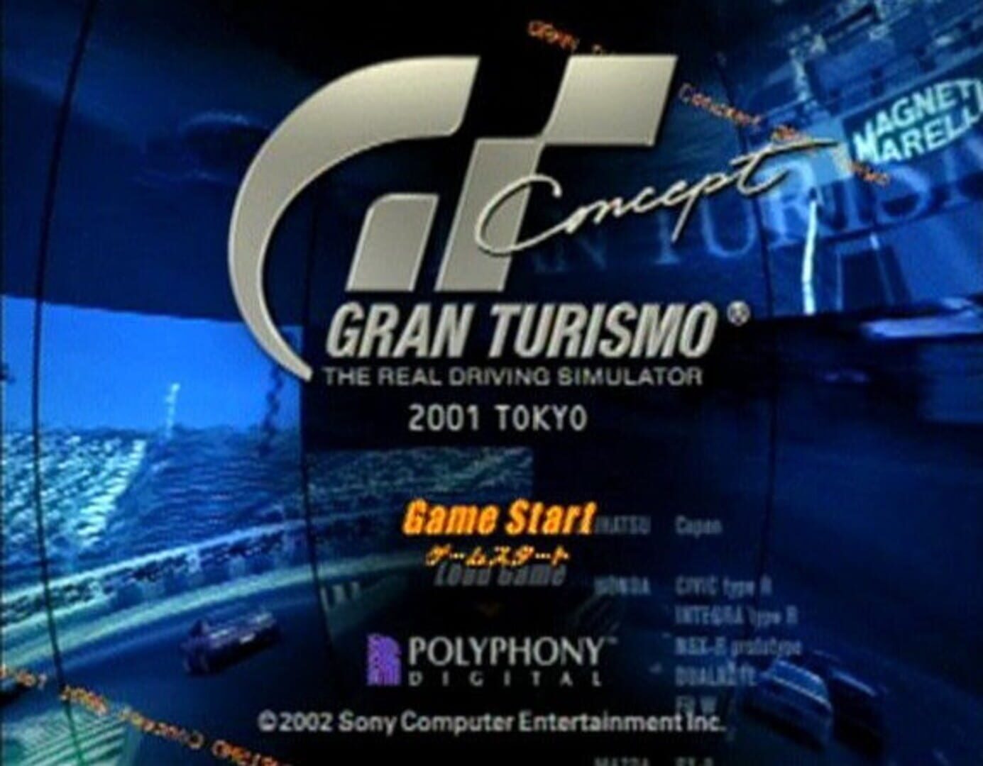 Gran Turismo Concept: 2001 Tokyo screenshot 1