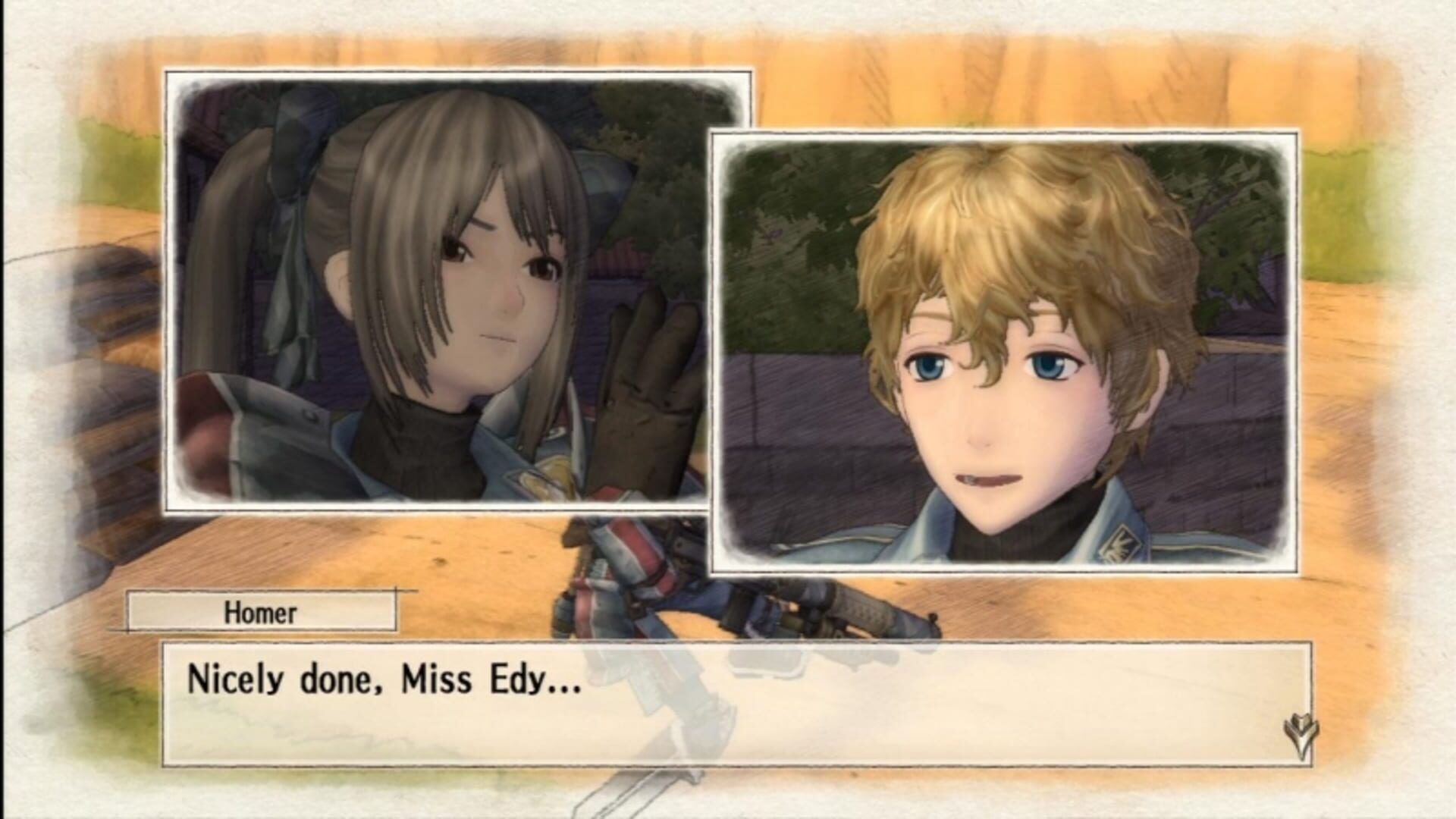 Valkyria Chronicles: Edy's Mission "Enter the Edy Detachment" screenshot 7