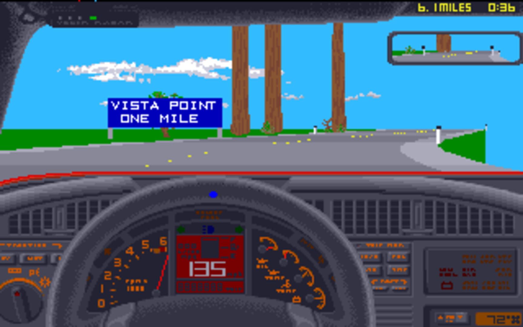 Test Drive II: Scenery Disk - California Challenge screenshot 3