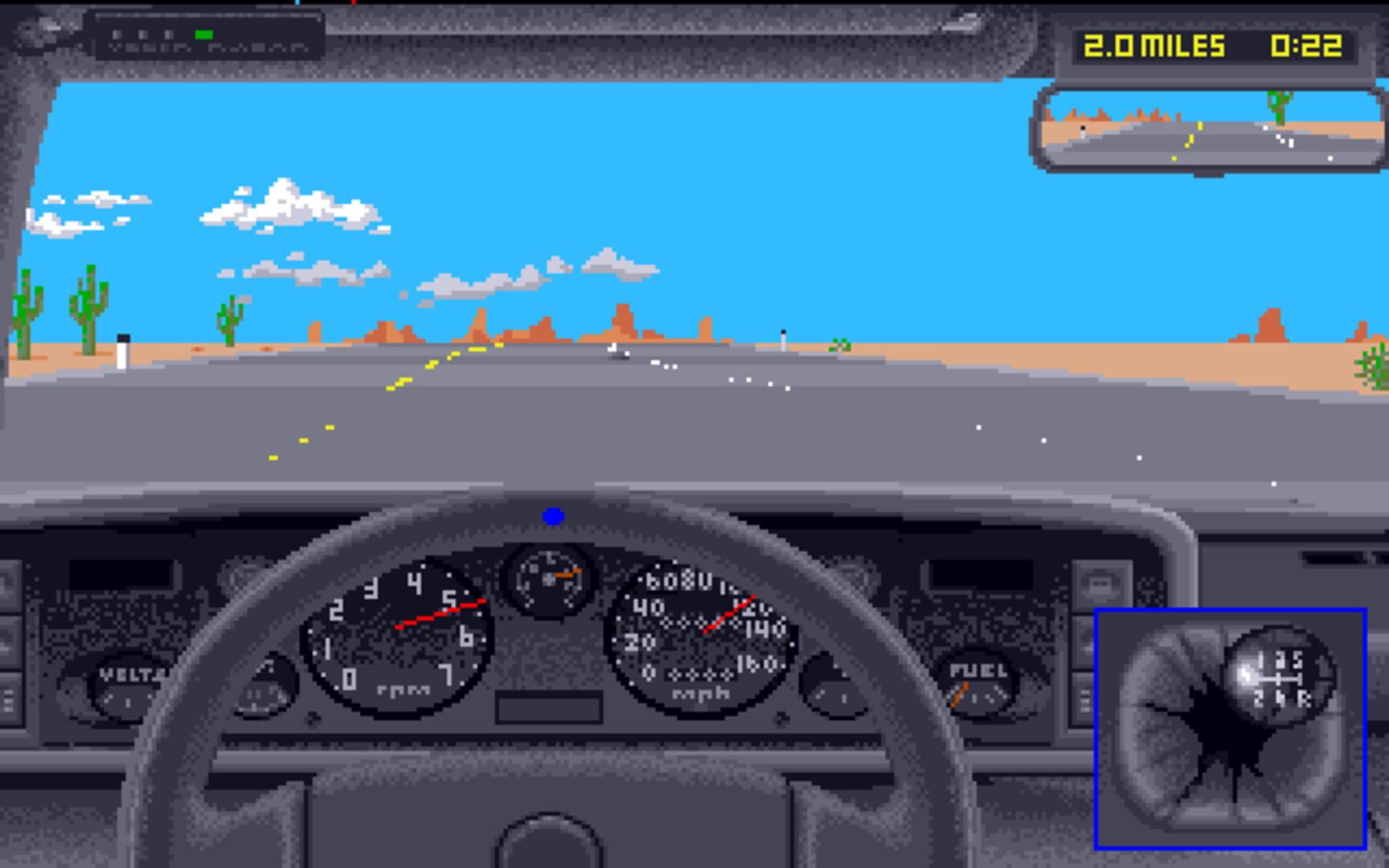 Test Drive II: Car Disk - The Supercars screenshot 2