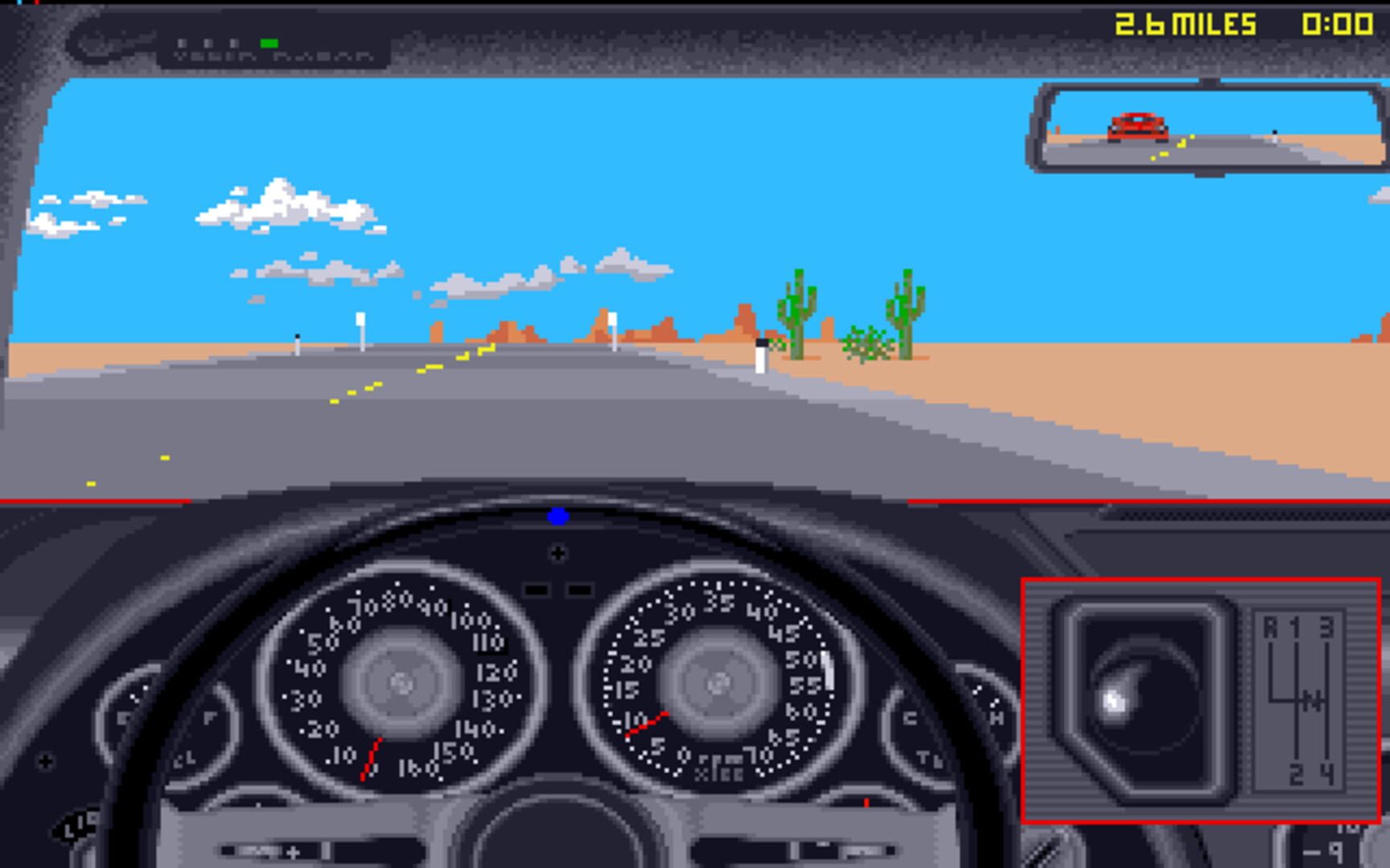 Test Drive II: Car Disk - The Muscle Cars screenshot 2