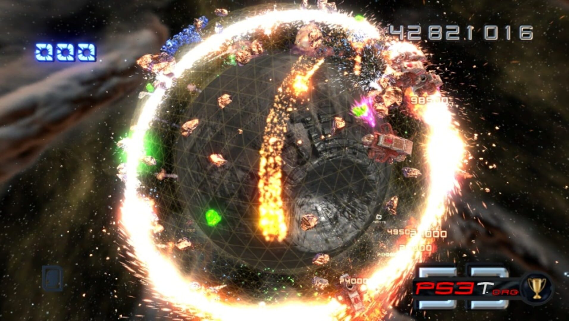 Super Stardust HD Impact Mode screenshot 3