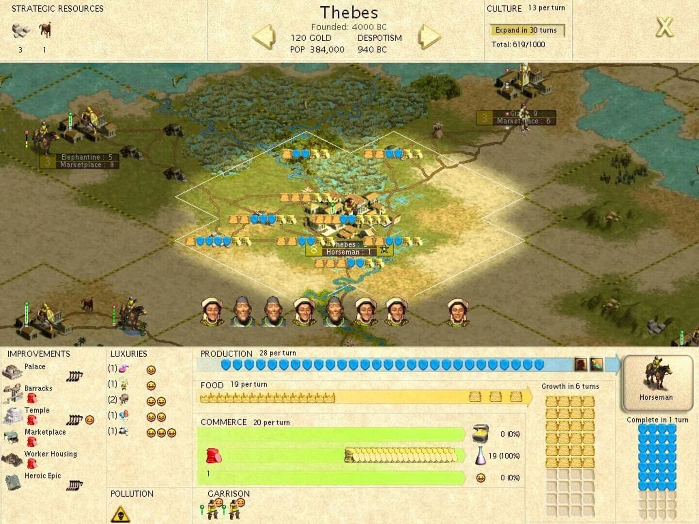 Sid Meier's Civilization III: Conquests screenshot 3