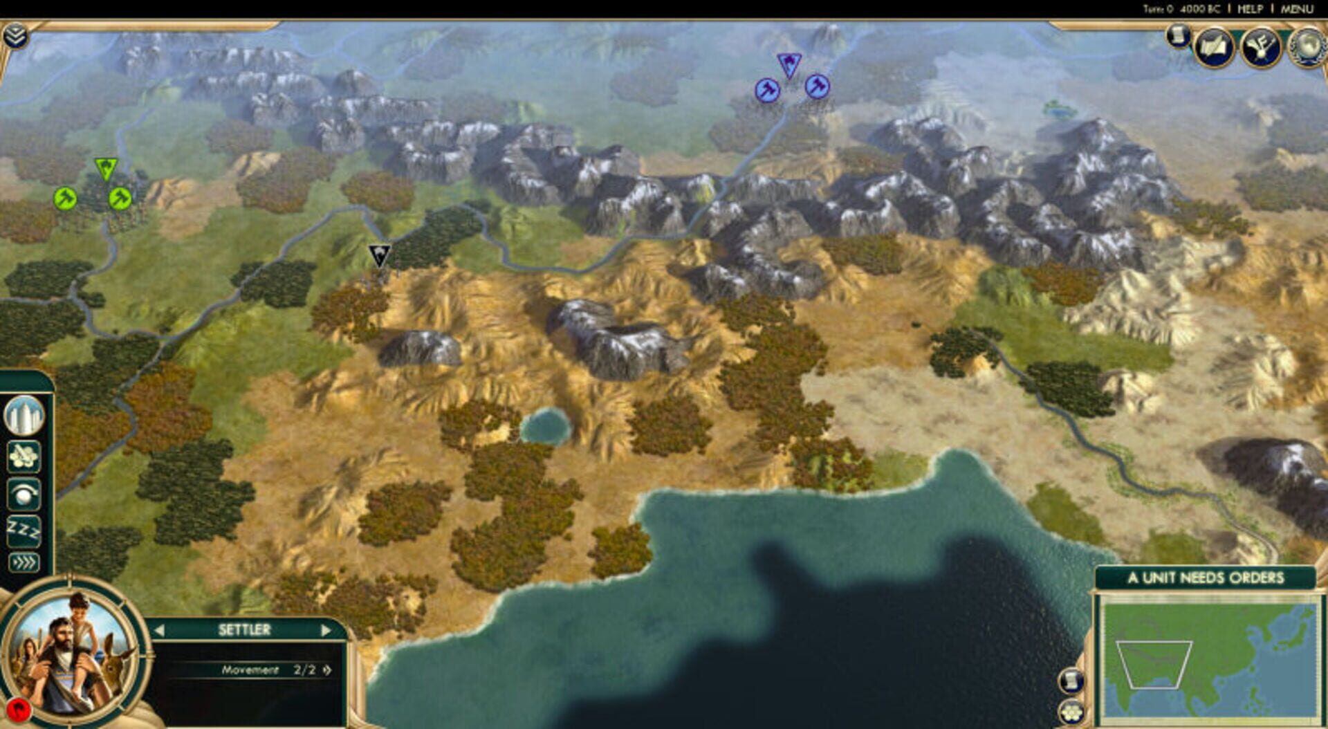 Sid Meier's Civilization V: Scrambled Continents screenshot 1