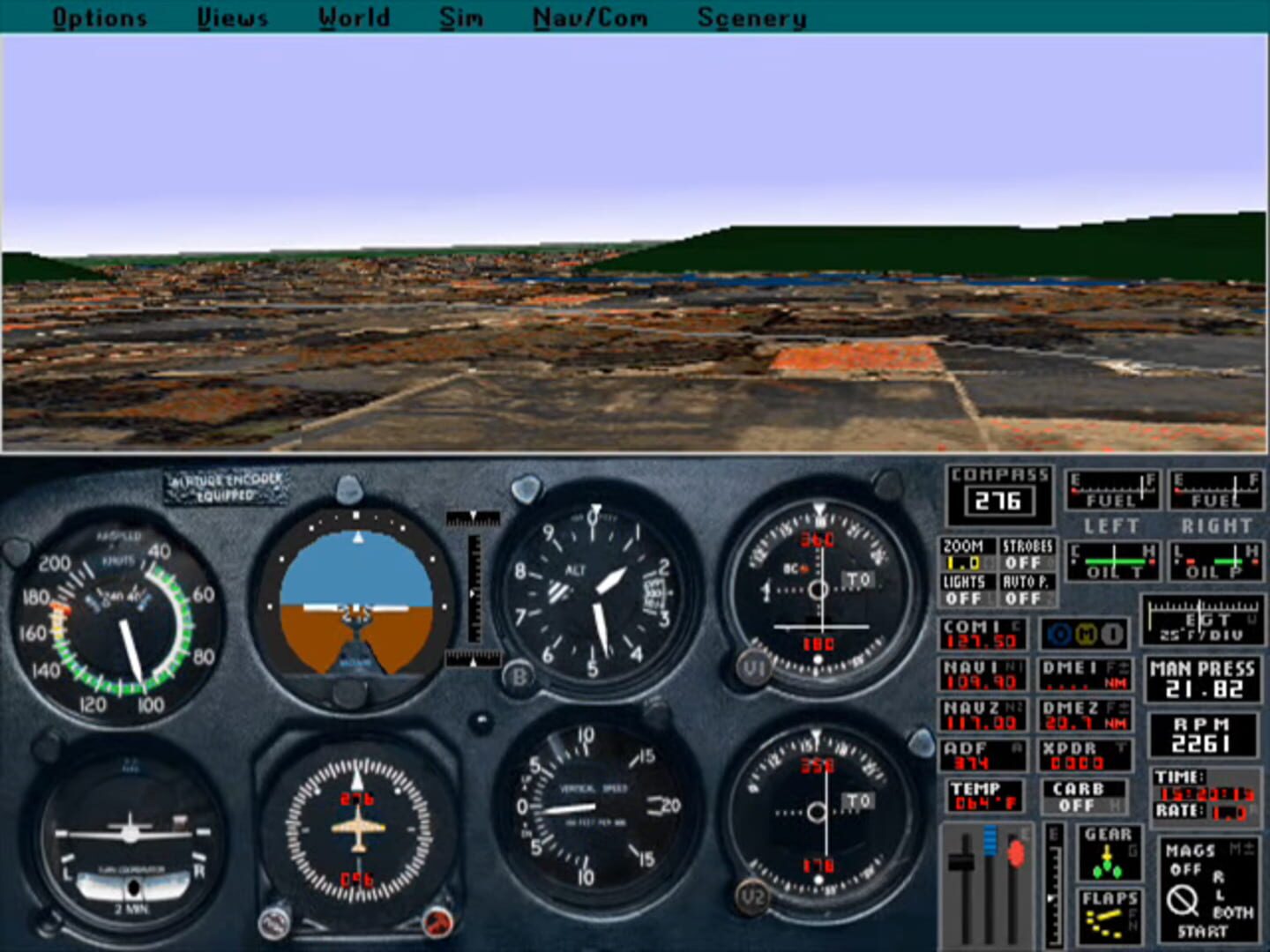 Microsoft Flight Simulator 5.1 screenshot 1